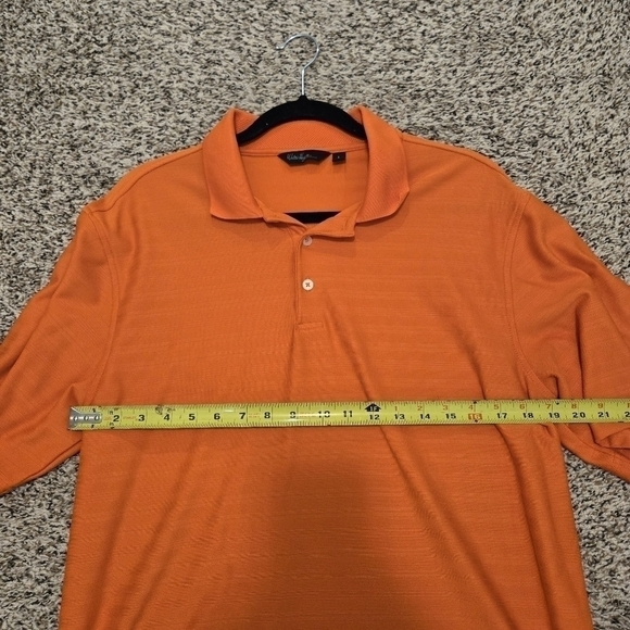 Walter Hagen Essential Orange Men's Golf Polo Shirt Size Large - Picture 10 of 11
